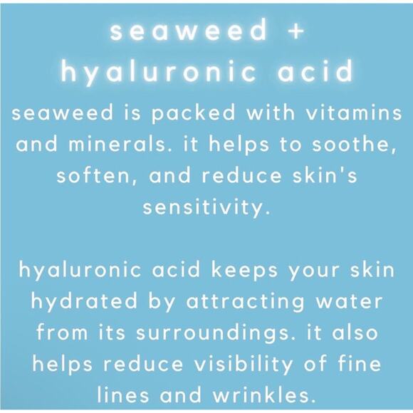 SUN+MOON Seas the Day Plump+Perfect Daily Facial Moisturizer Hyaluronic Acid - Picture 16 of 16